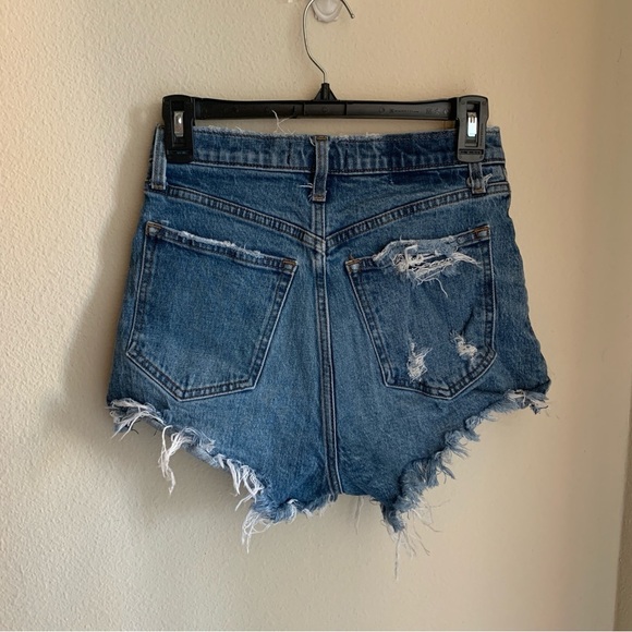 Abercrombie and Fitch High Rise Mom Shorts Size 26 - Picture 3 of 3
